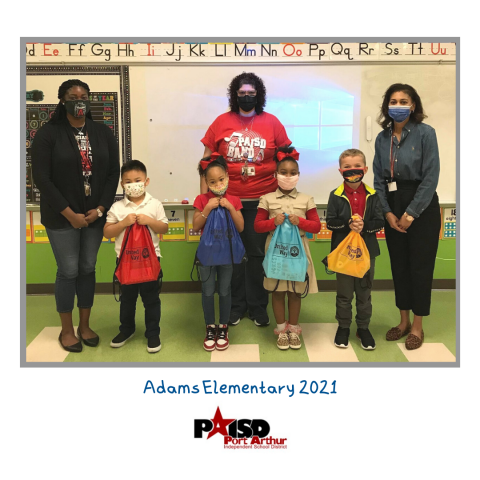 Super Readers at Adams Elementary 20-21